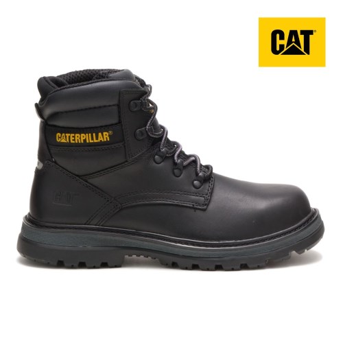 Caterpillar Fairbanks Steel Toe Werkschoenen Heren Zwart (UCMS.NL)